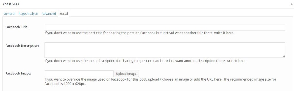 How to change your blog post featured image and description for Facebook