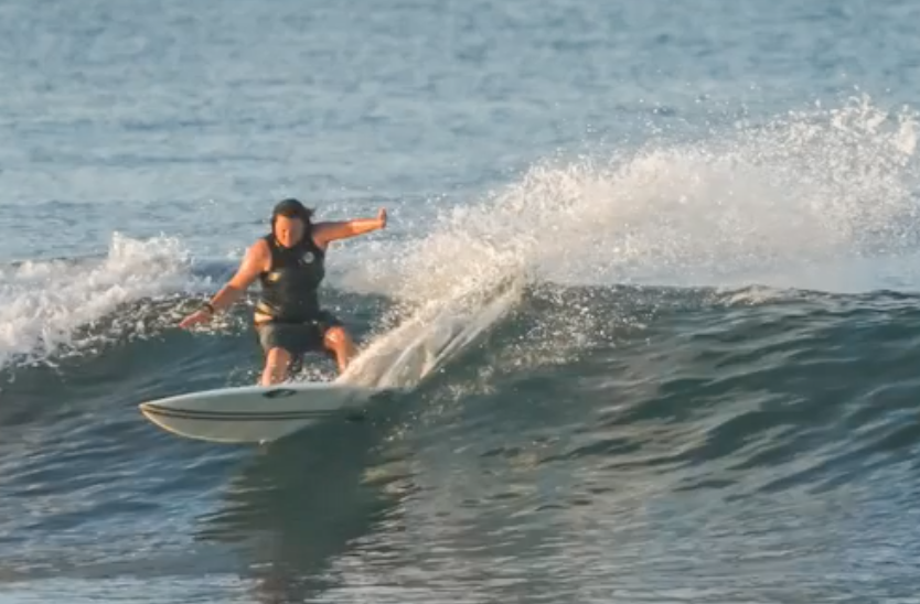 Nicole Grodesky Surfing Nicaragua - Surf With Amigas Surf Retreat